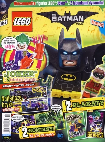 The LEGO Batman Movie Magazine 2017 Issue 2 (Polish)
