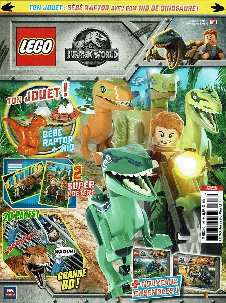 Jurassic World Magazine 2018 Issue 1 (French)