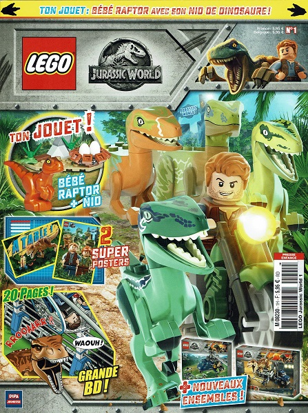 Jurassic World Magazine 2018 Issue 1 (French)