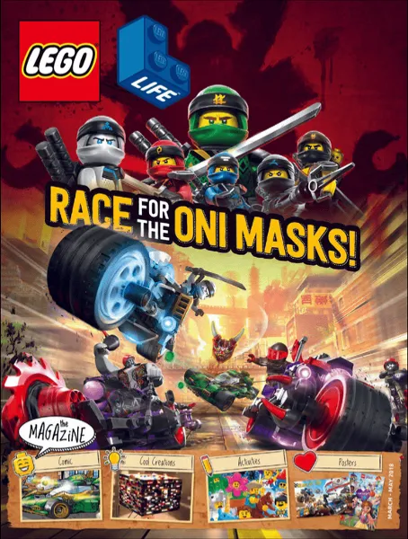 LEGO Life Magazine 2018 Issue 2 March - May
