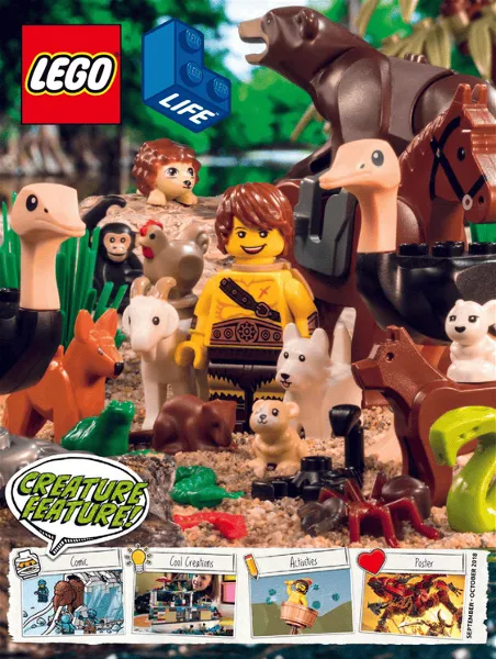 LEGO Life Magazine 2018 Issue 4 September - October