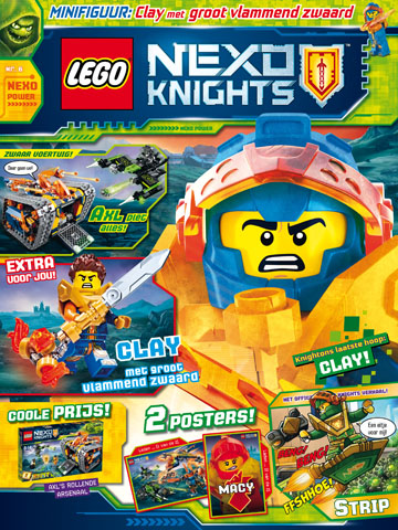 NEXO KNIGHTS Magazine 2018 Issue 6 (Dutch)