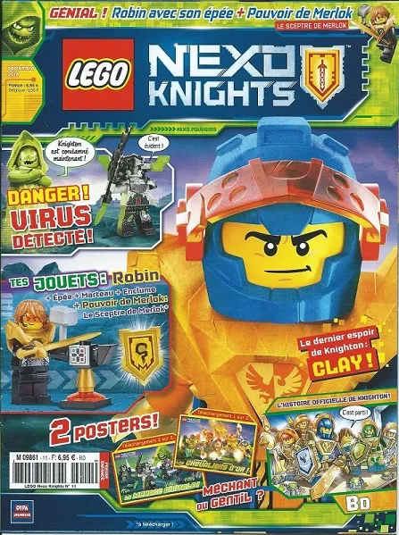 NEXO KNIGHTS Magazine 2018 Issue 11 (French)