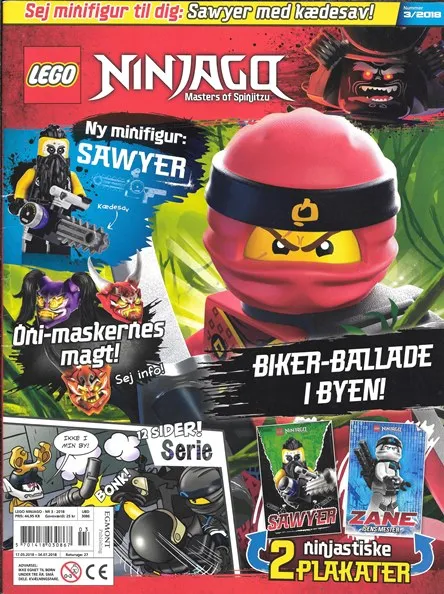 NINJAGO Magazine 2018 Issue 3 (Danish)