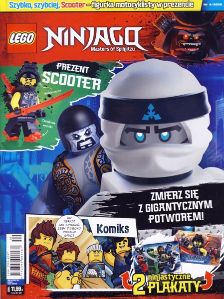 NINJAGO Magazine 2018 Issue 4 (Polish)