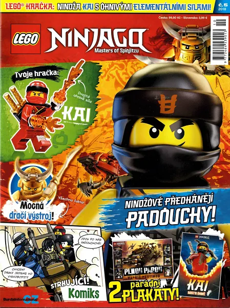 NINJAGO Magazine 2018 Issue 5 (Czech)