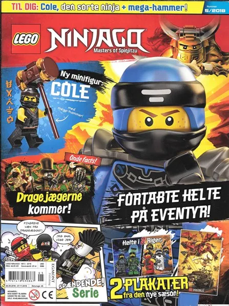 NINJAGO Magazine 2018 Issue 5 (Danish)