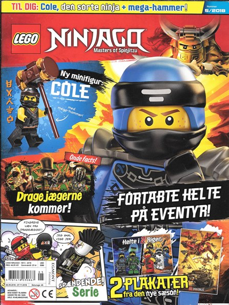 NINJAGO Magazine 2018 Issue 5 (Danish)