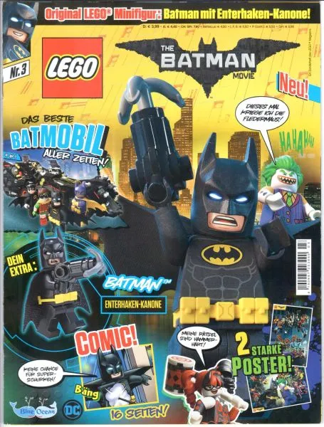 The LEGO Batman Movie Magazine 2018 Issue 3 (German)