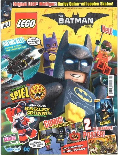 The LEGO Batman Movie Magazine 2018 Issue 4 (German)
