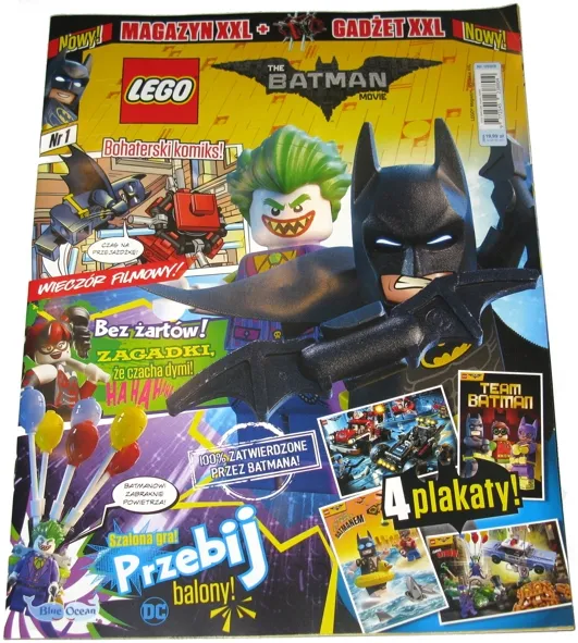 The LEGO Batman Movie Magazine 2018 XXL Issue 1 (Polish)