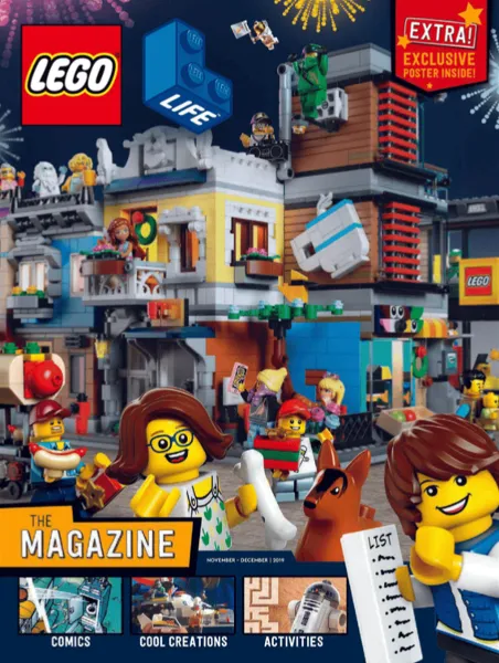 LEGO Life Magazine 2019 Issue 4 November - December
