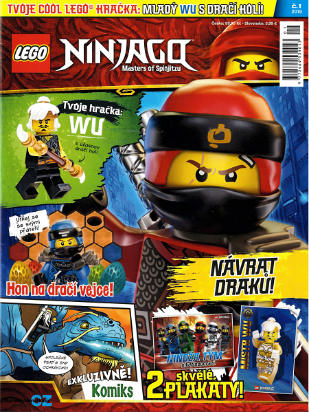 NINJAGO Magazine 2019 Issue 1 (Czech)