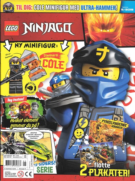 NINJAGO Magazine 2019 Issue 5 (Danish)