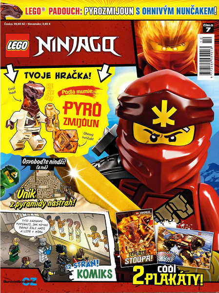 NINJAGO Magazine 2019 Issue 7 (Czech)