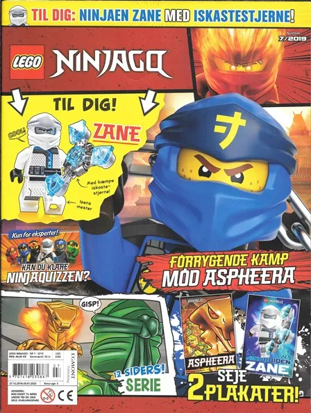 NINJAGO Magazine 2019 Issue 7 (Danish)