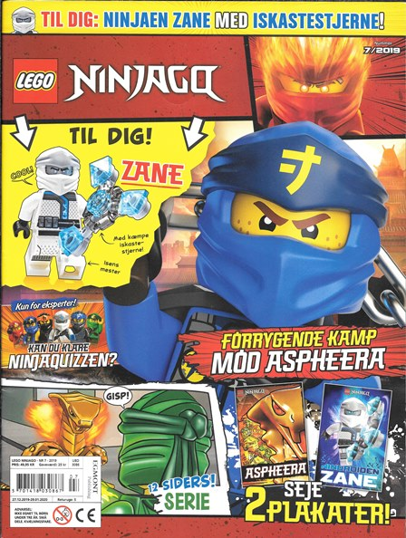 NINJAGO Magazine 2019 Issue 7 (Danish)