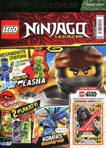 NINJAGO Legacy Magazine 2019 Issue 4 (Polish)