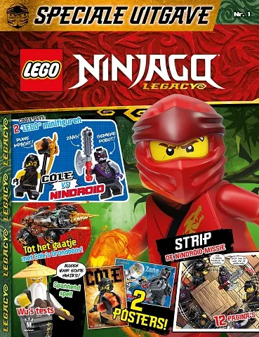 NINJAGO Legacy Magazine 2020 Issue 1 (Dutch)