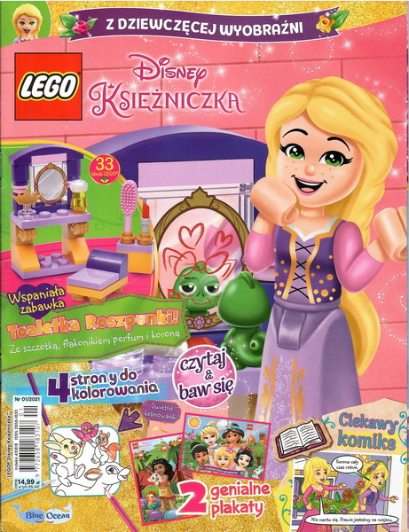 Disney Princess Magazine 2021 Issue 1 (Polish)