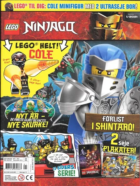 NINJAGO Magazine 2021 Issue 1 (Danish)