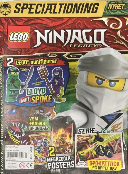 NINJAGO Legacy Magazine 2021 Issue 4 (Swedish)