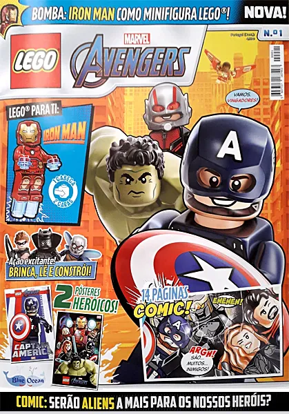 Avengers Magazine 2021 Issue 1 (Portuguese)