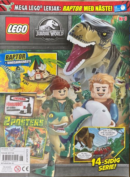 Jurassic World Magazine 2022 Issue 3 (Swedish)