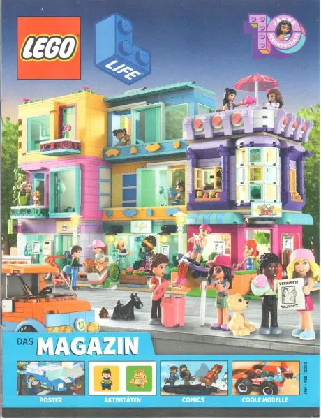 LEGO Life Magazine 2022 Issue 1 January - February (German)