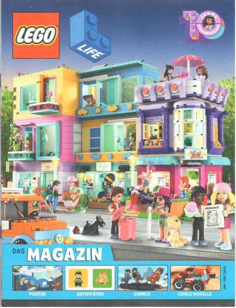 LEGO Life Magazine 2022 Issue 1 January - February (German)