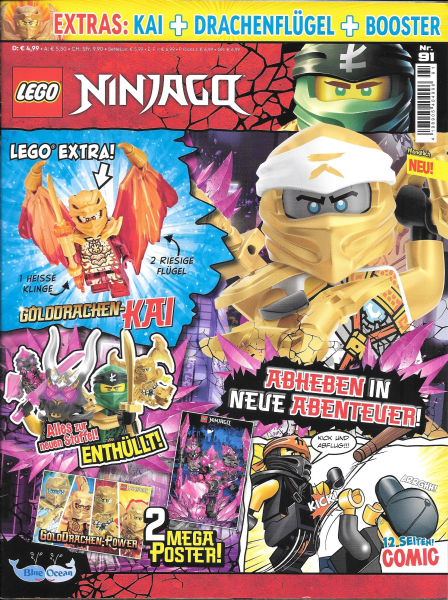 NINJAGO Magazine 2022 Issue 91 (German)