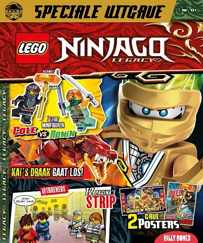 NINJAGO Legacy Magazine 2022 Issue 1 (Dutch)
