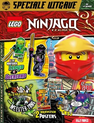 NINJAGO Legacy Magazine 2022 Issue 4 (Dutch)
