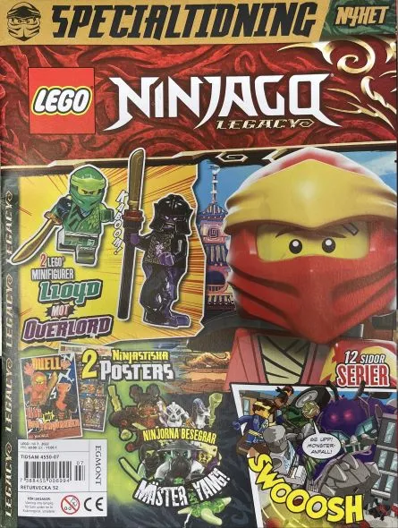 NINJAGO Legacy Magazine 2022 Issue 7 (Swedish)