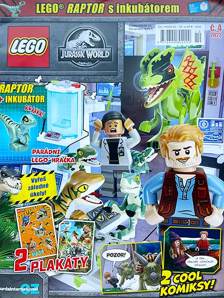 Jurassic World Magazine 2023 Issue 4 (Czech)
