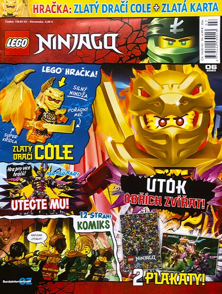NINJAGO Magazine 2023 Issue 6 (Czech)