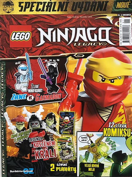 NINJAGO Legacy Magazine 2023 Issue 1 (Czech)