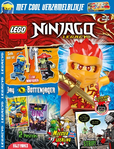 NINJAGO Legacy Magazine 2023 Issue 6 (Dutch)