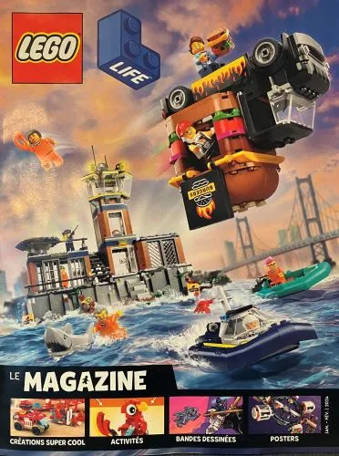 LEGO Life Magazine 2024 Issue 1 January - February (French)