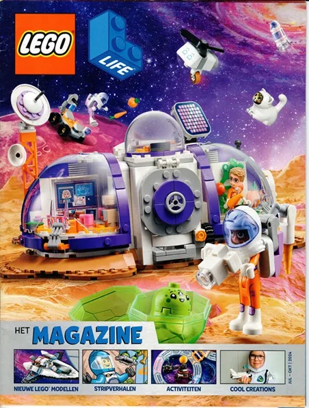 LEGO Life Magazine 2024 Issue 3 July - October (Dutch)