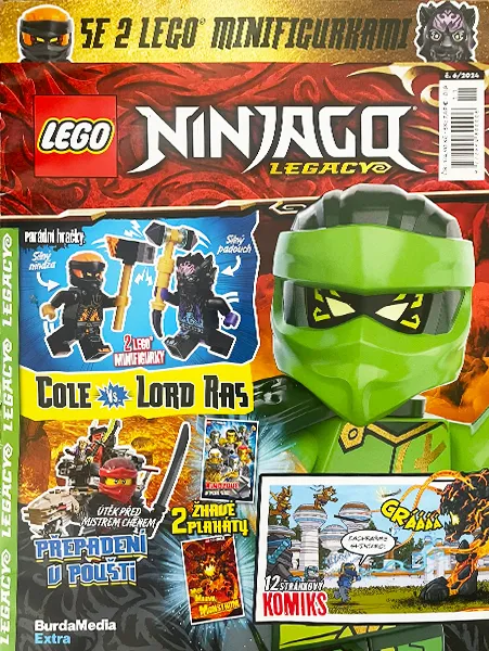 NINJAGO Legacy Magazine 2024 Issue 6 (Czech)