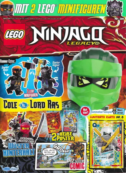 NINJAGO Legacy Magazine 2024 Issue 34 (German)