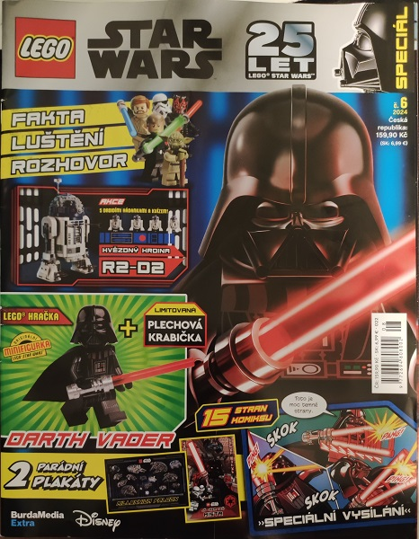 Star Wars Magazine 2024 25 Years of LEGO Star Wars Special Issue 6 (Czech)