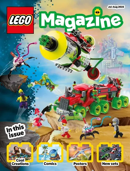 LEGO Magazine 2025 Issue 3 July - August (English - CA Edition)