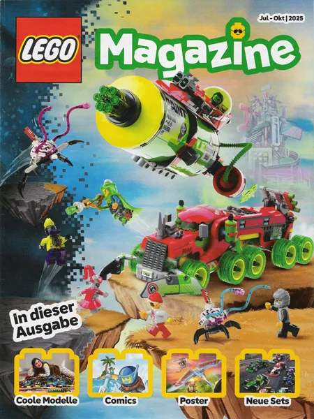 LEGO Magazine 2025 Issue 3 July - October (German)