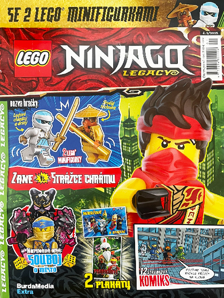NINJAGO Legacy Magazine 2025 Issue 1 (Czech)