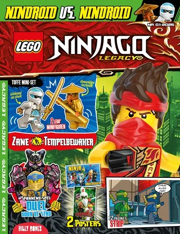 NINJAGO Legacy Magazine 2025 Issue 1 (Dutch)