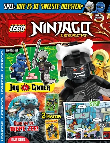 NINJAGO Legacy Magazine 2025 Issue 3 (Dutch)