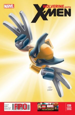 Super Heroes Comic Book, Marvel, Wolverine & The X-Men #36  Variant Cover