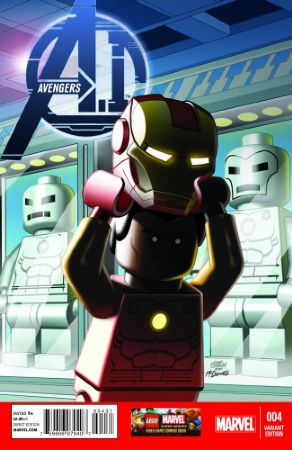 Super Heroes Comic Book, Marvel, Avengers A.I. #4 Variant Cover